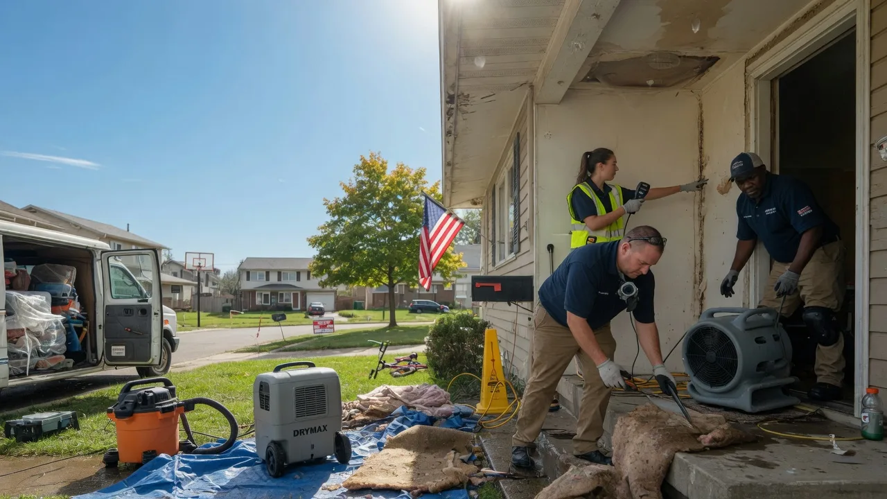 Water Damage Restoration in Norvell, MI near me